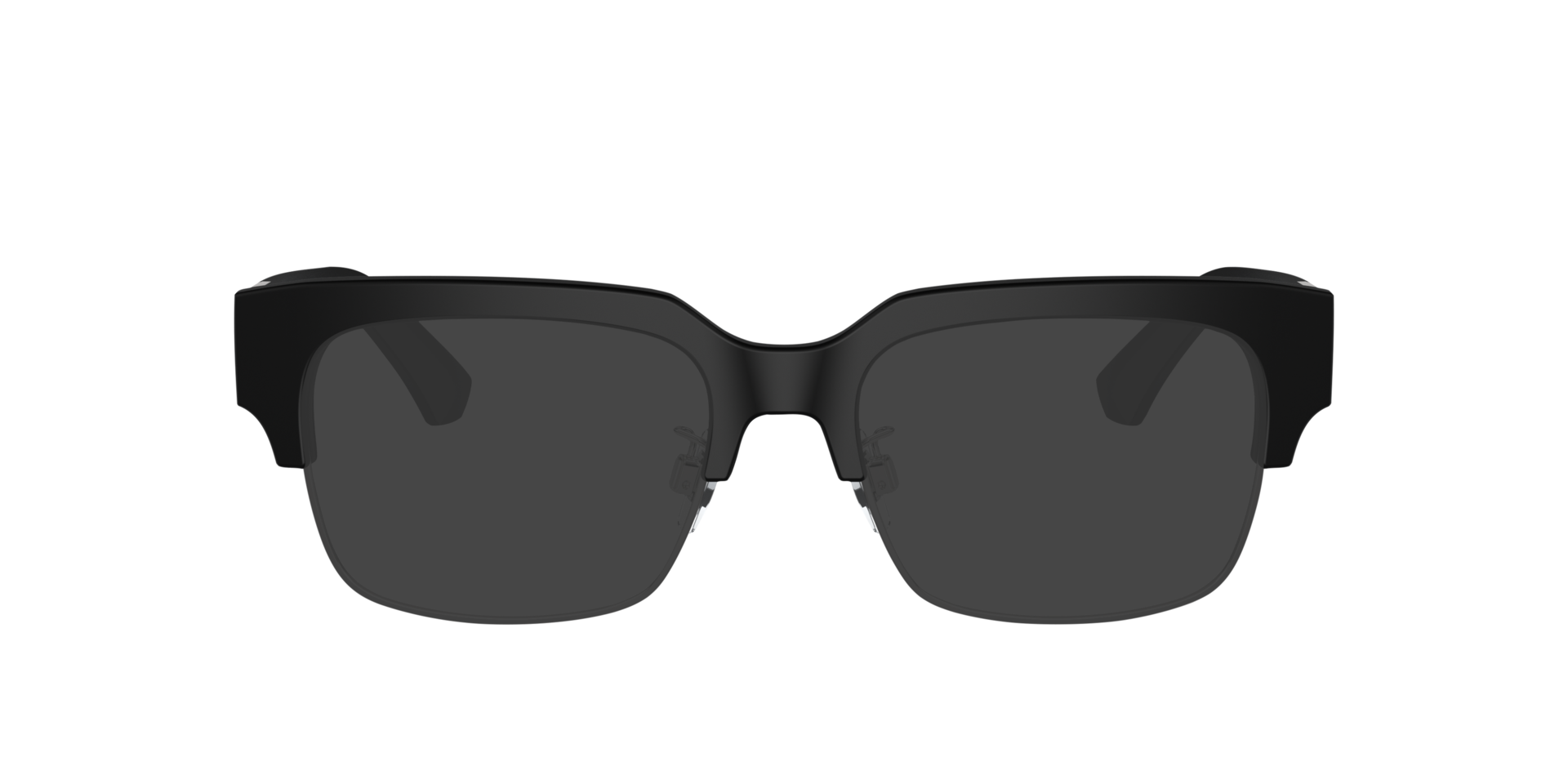 DG3388 Matzwart AcetaatEyeglass Frames van B24, met getinte lenzen