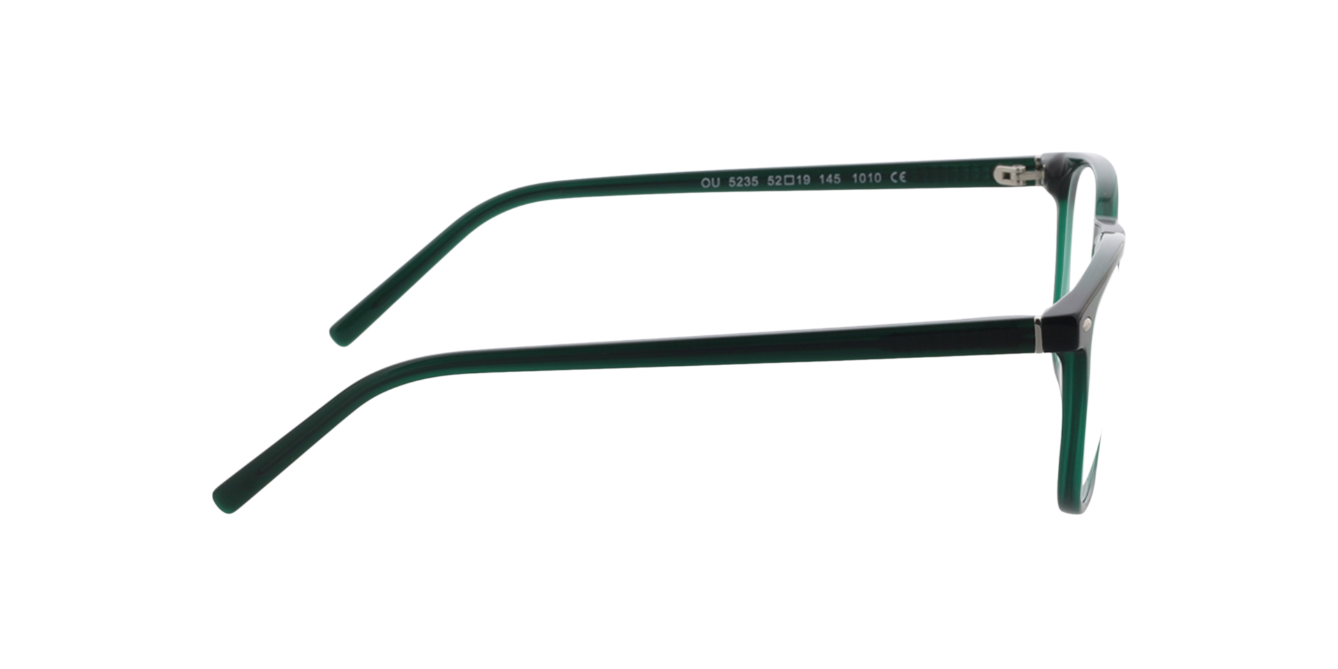 Tilbury Crystal Grün AcetatEyeglass Frames von B24, Seitenansicht