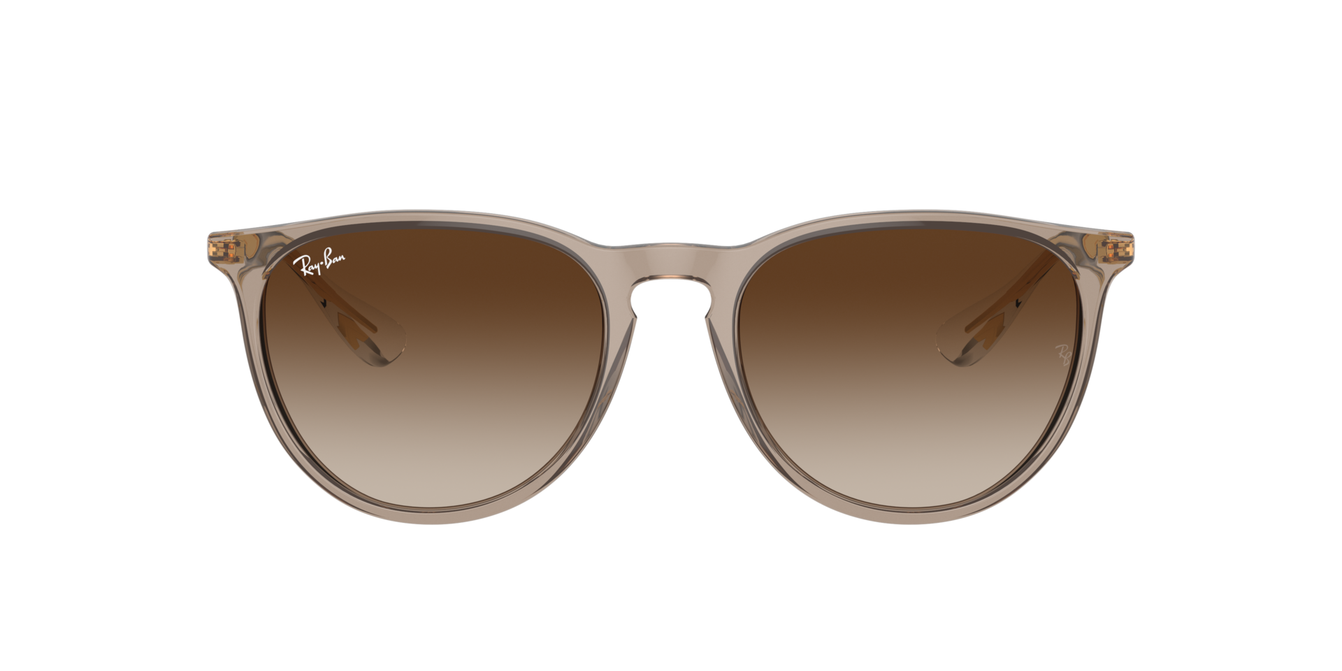 RB4171 Transparant lichtbruin KunststofSunglass Frames van B24, met getinte lenzen