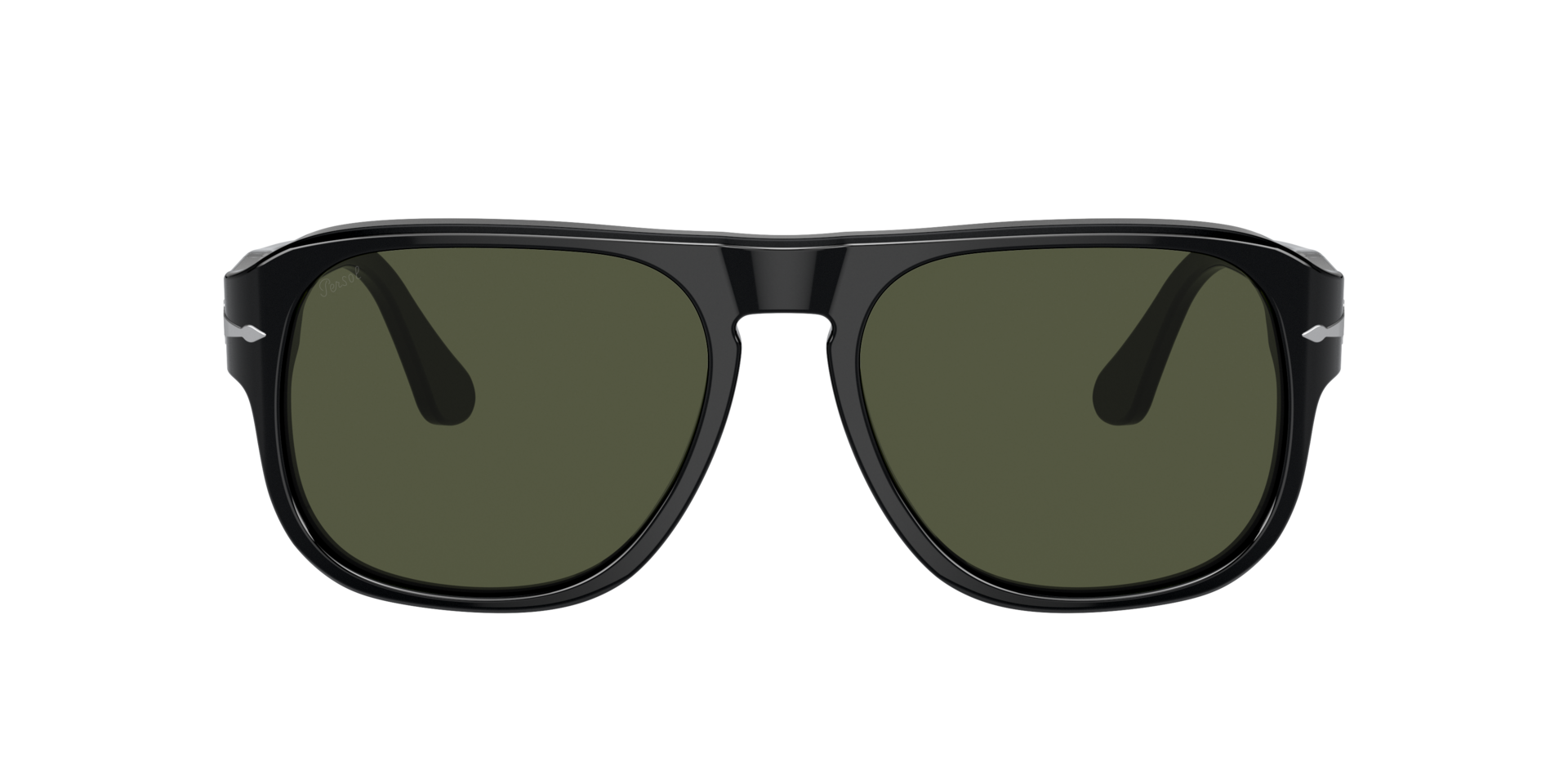 Zwart PO3310S -  Acetate Zonnebrillen