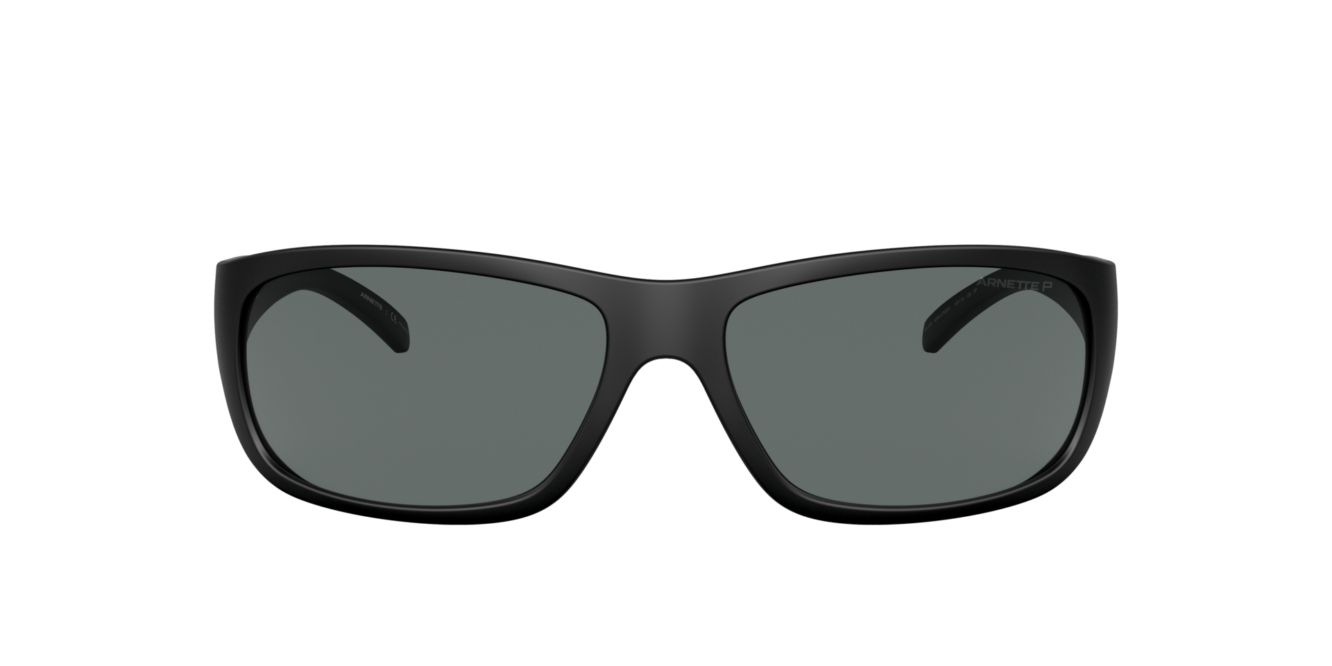 AN4290 Matt Schwarz KunststoffSunglass Frames von B24, mit getönten Gläsern