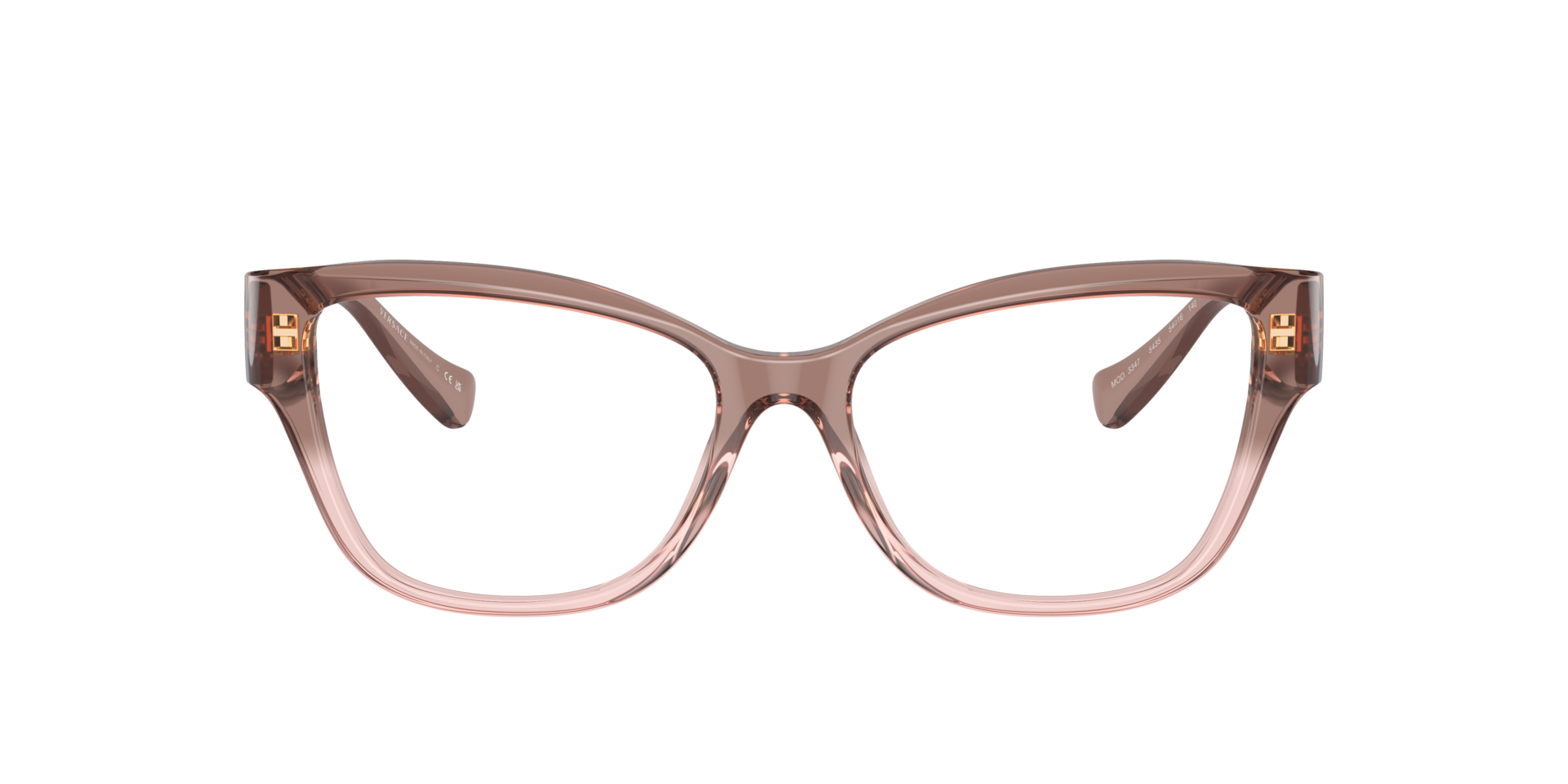 Roze transparant VE3347 -  Acetate Brillen