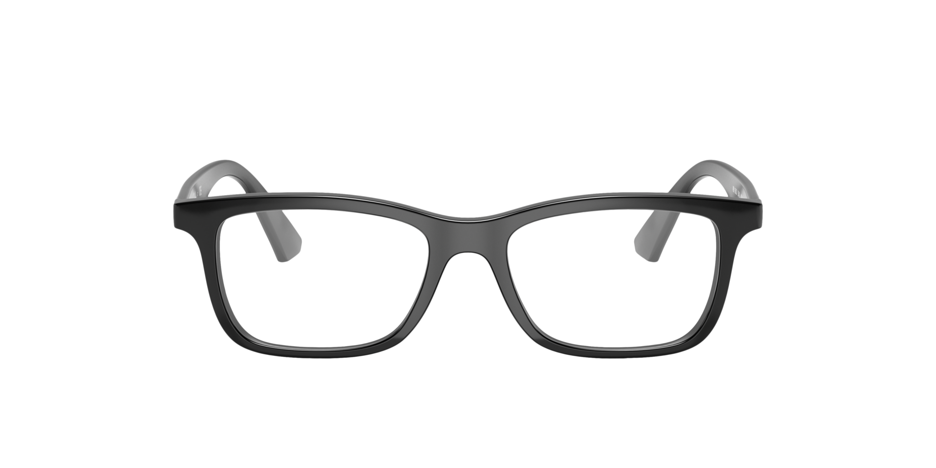 RB1562 Zwart KunststofEyeglass Frames van B24, Vooraanzicht