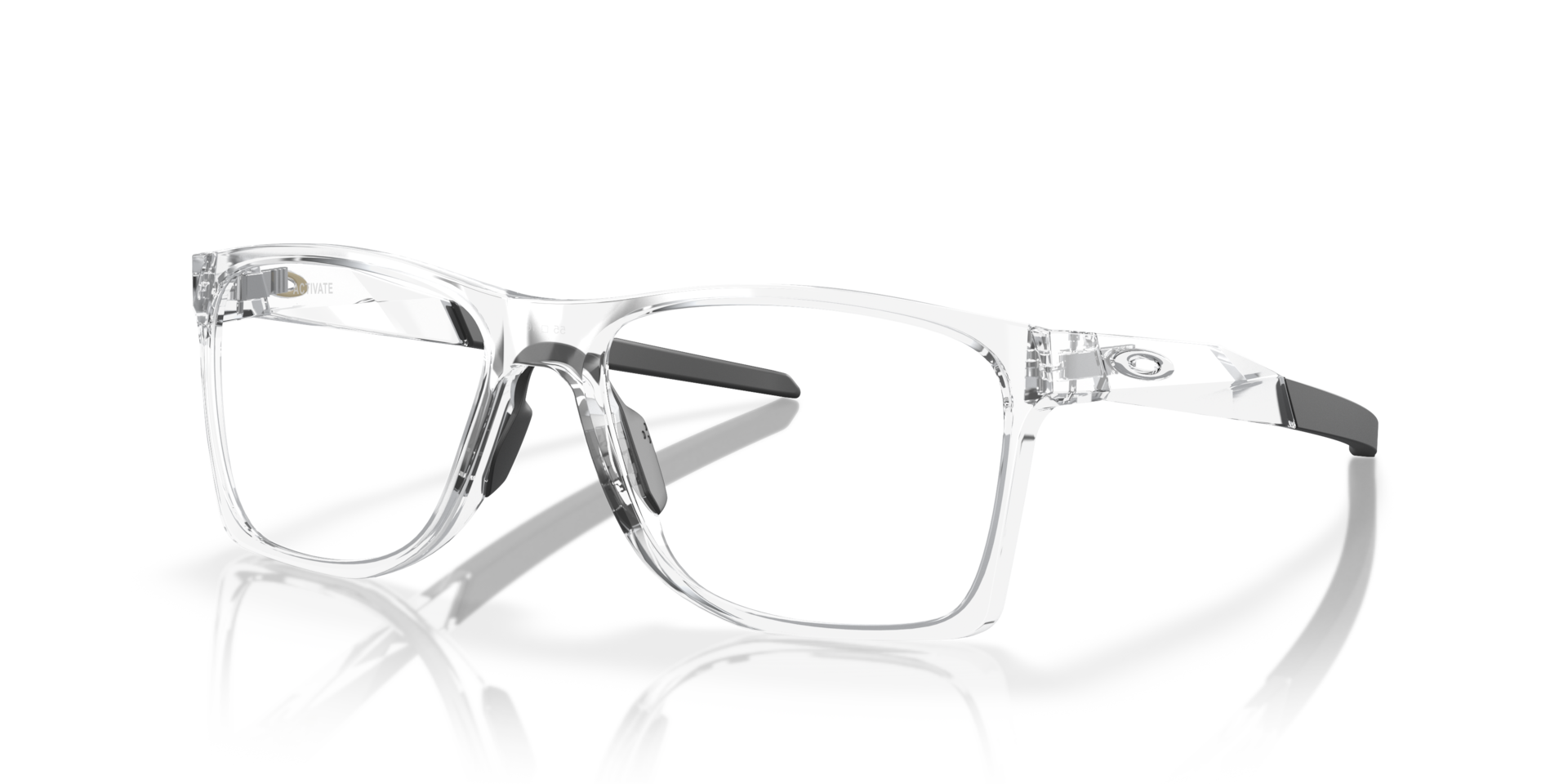 Activate Transparent glänzend KunststoffEyeglass Frames von B24, Dreiviertelansicht