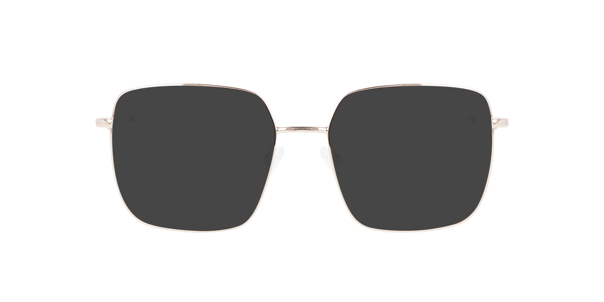 Naomi Rose Gold Metal MetaalEyeglass Frames van B24, met getinte lenzen