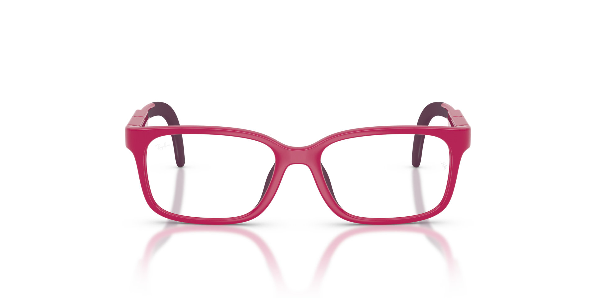 RBA1980 Purple & Violet KunststofEyeglass Frames van B24, Vooraanzicht
