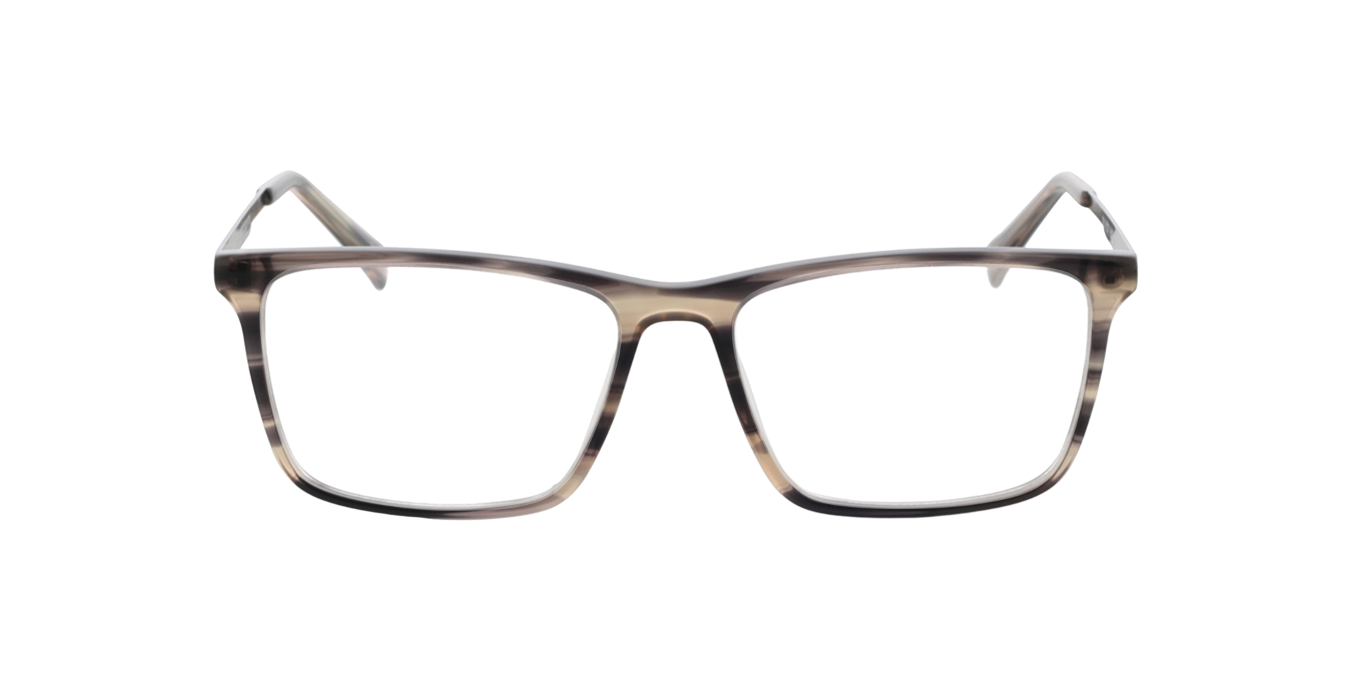 Aaron Grey Horn  &  Matt Gun AcetatEyeglass Frames von B24, Vorderansicht