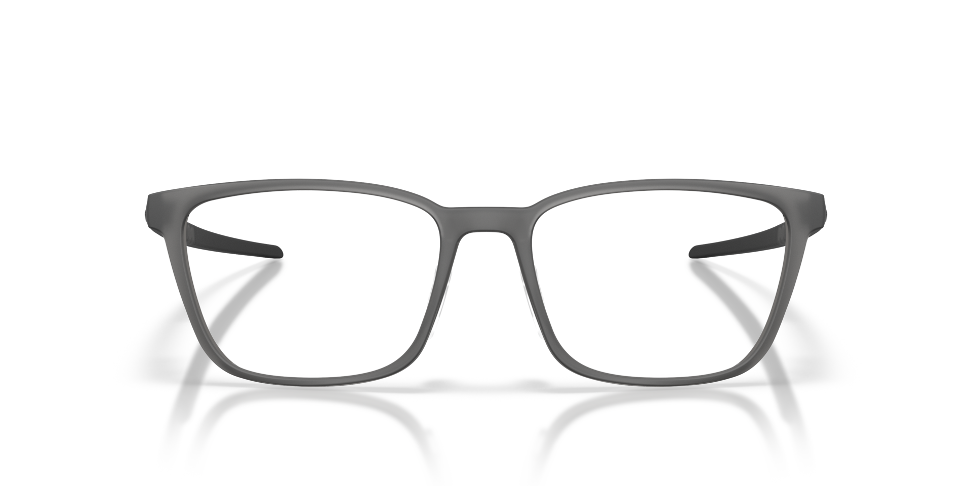 Thinboard Grau Rauch satiniert KunststoffEyeglass Frames von B24, Vorderansicht