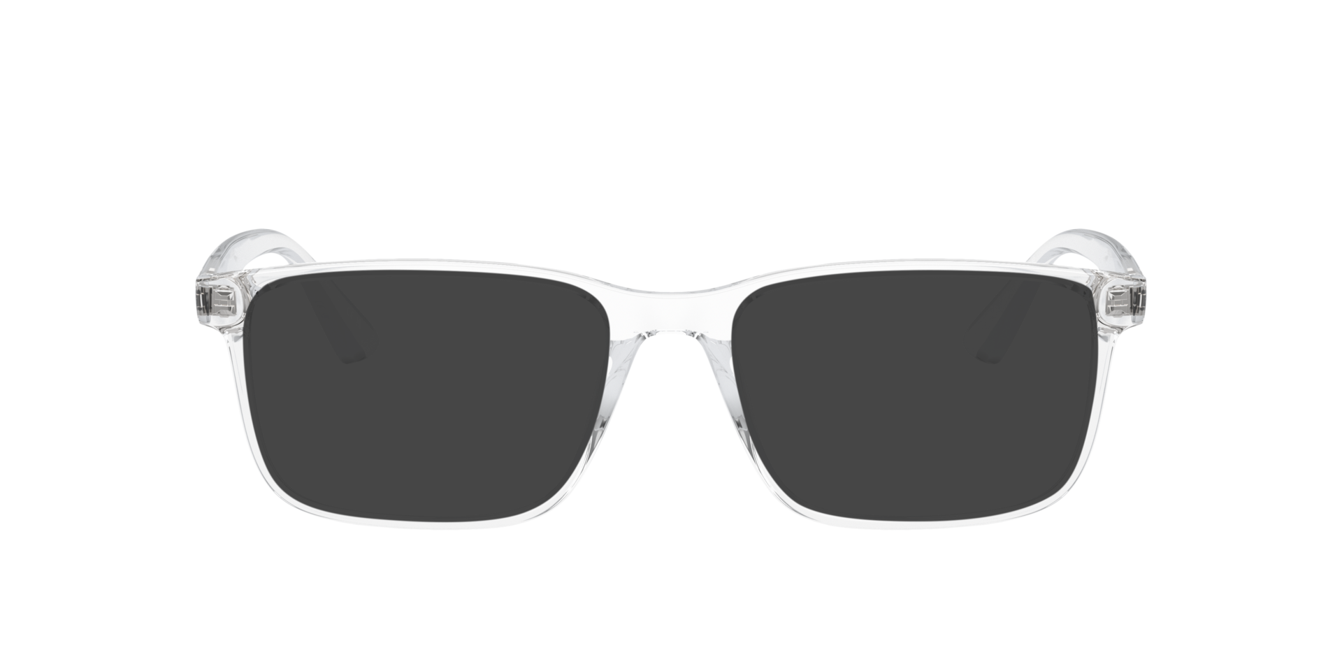 RB7241D Transparent KunststoffEyeglass Frames von B24, mit getönten Gläsern