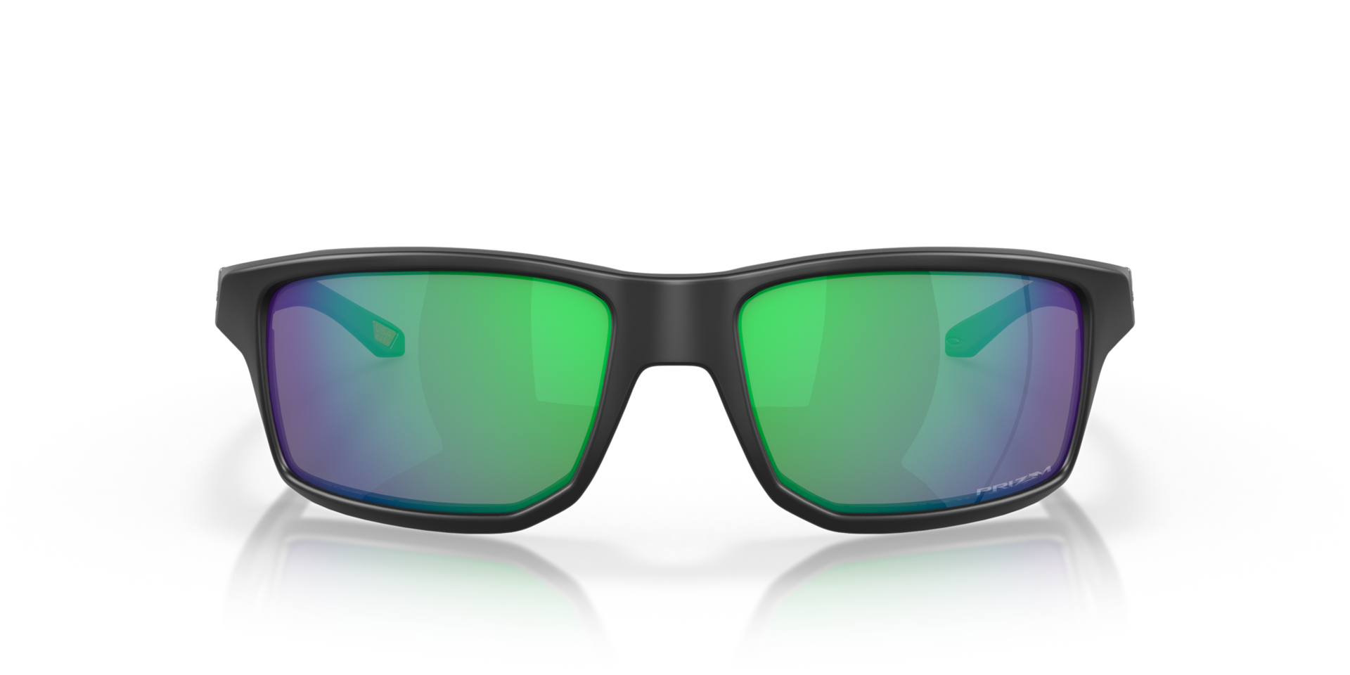 Gibston Matzwart KunststofSunglass Frames van B24, Vooraanzicht