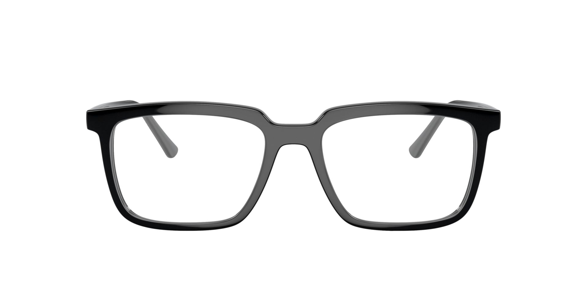 RB7239 Schwarz KunststoffEyeglass Frames von B24, Vorderansicht