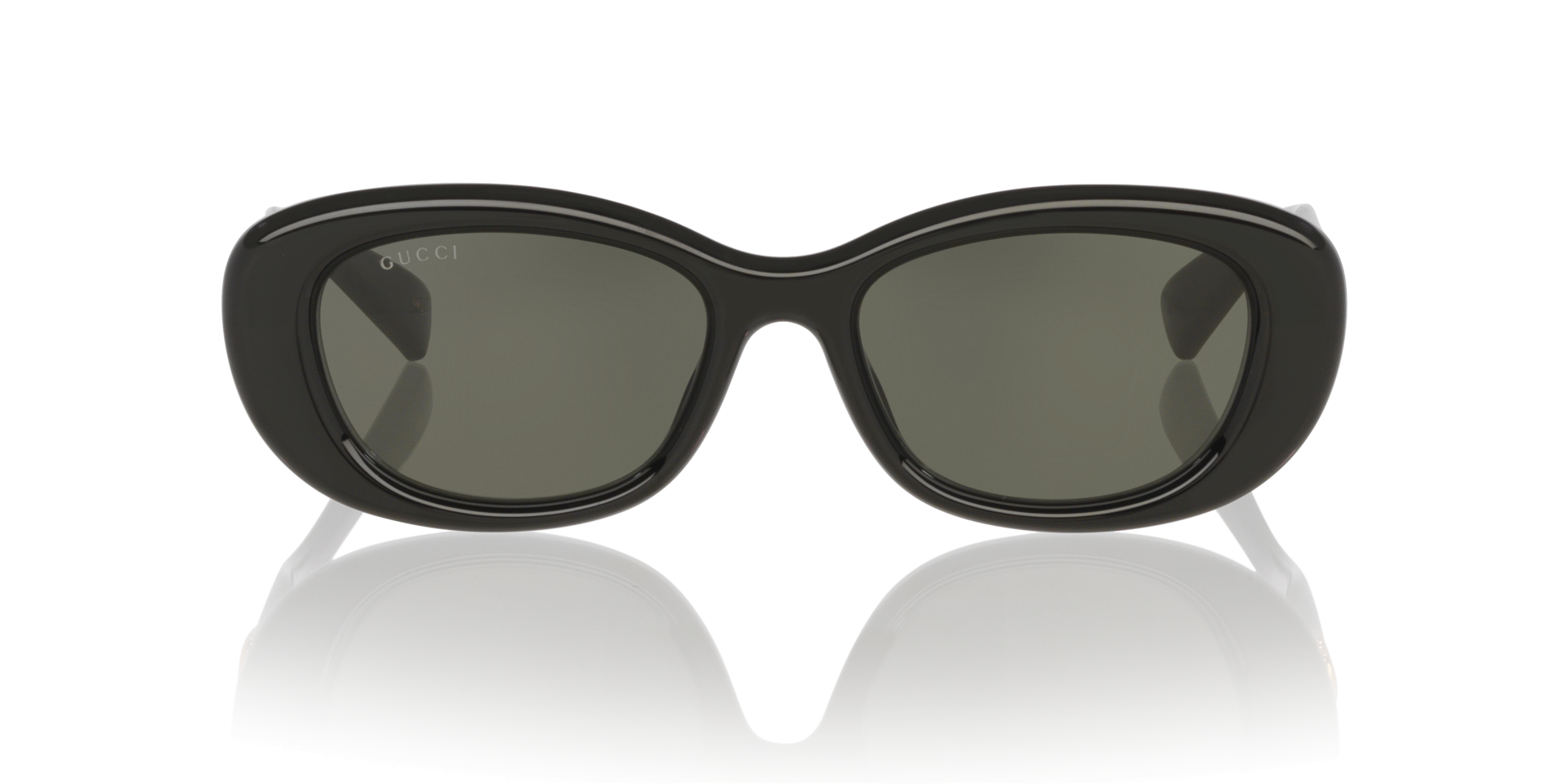 GG1829SK Schwarz KunststoffSunglass Frames von B24, Vorderansicht