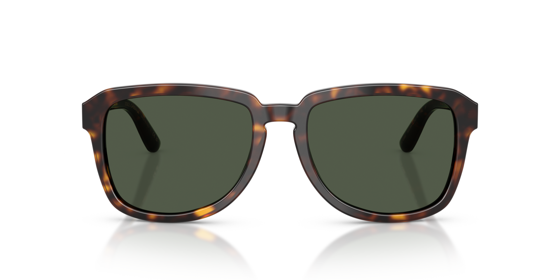 DG4566 Havana AcetaatSunglass Frames van B24, Vooraanzicht