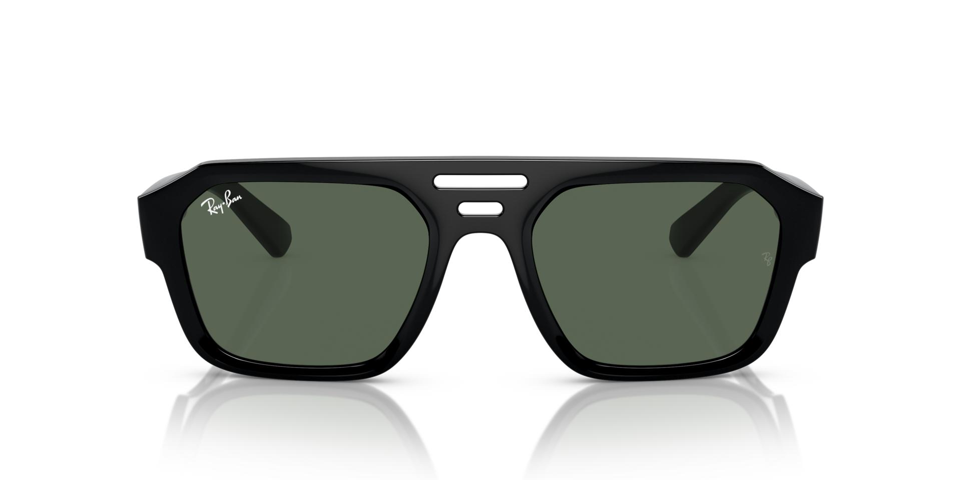 RB4397 Schwarz KunststoffSunglass Frames von B24, Vorderansicht