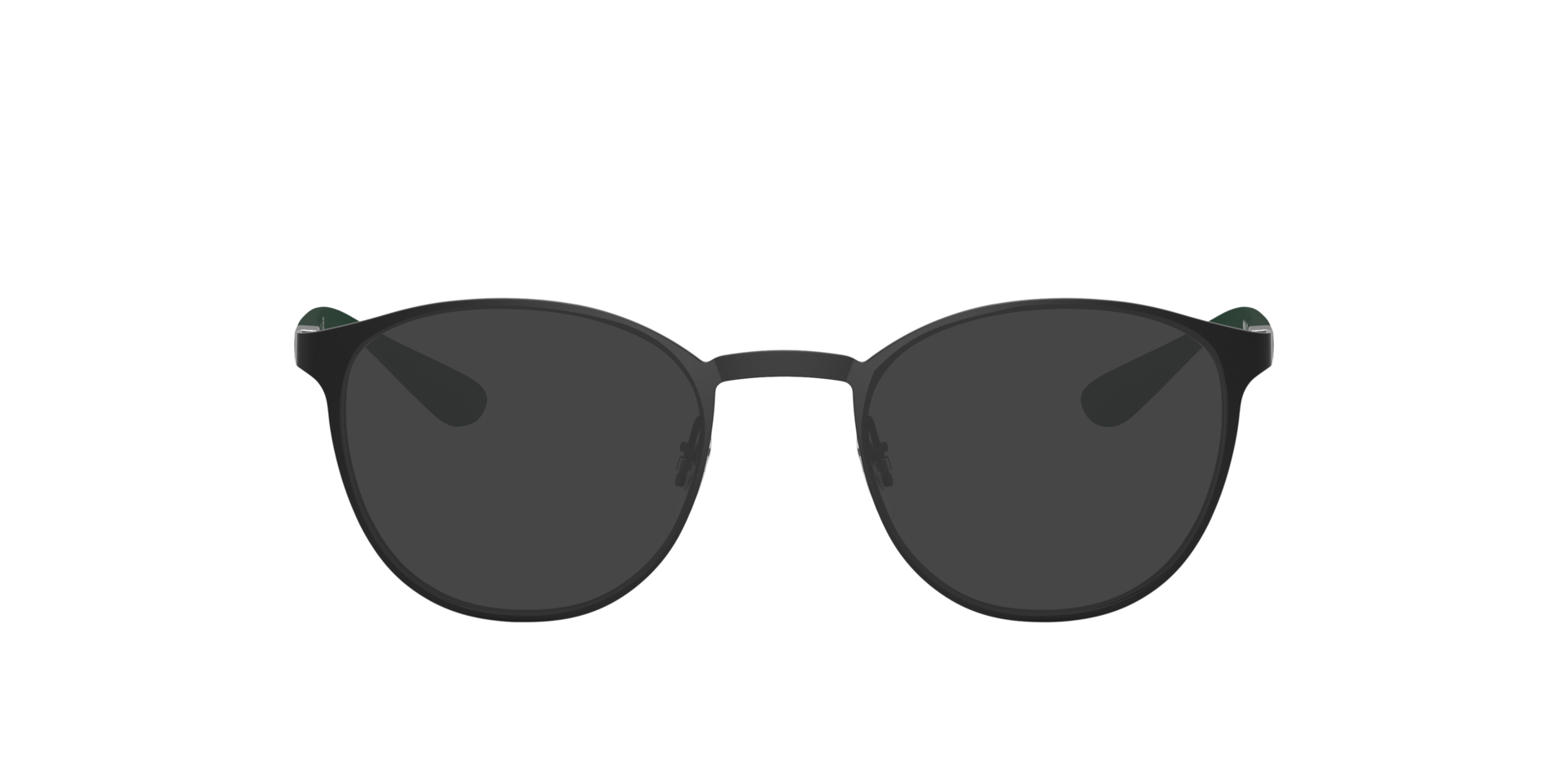 RB6355 Zwart MetaalEyeglass Frames van B24, met getinte lenzen