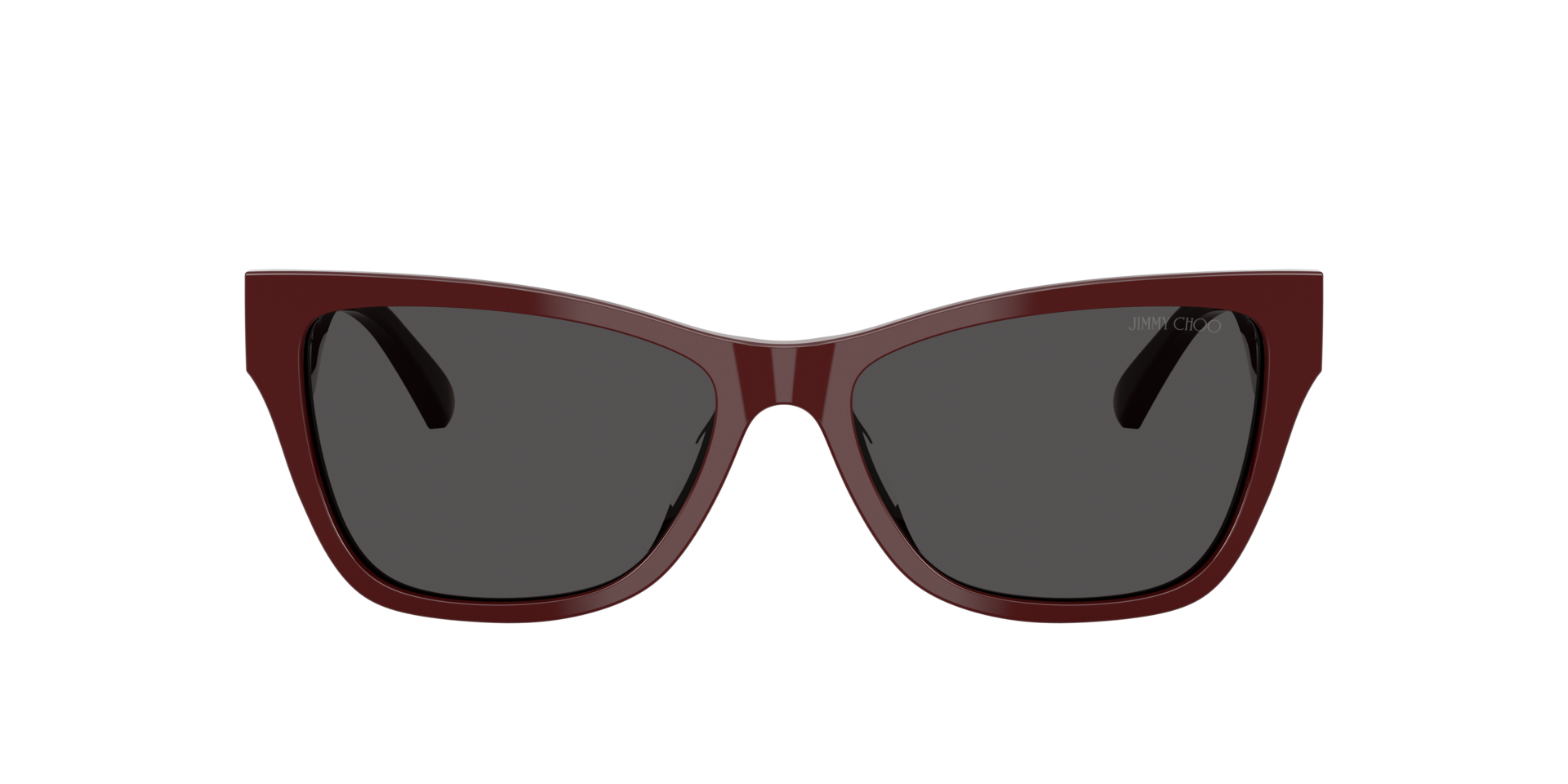 JC5024HU Rot AcetatSunglass Frames von B24, mit getönten Gläsern