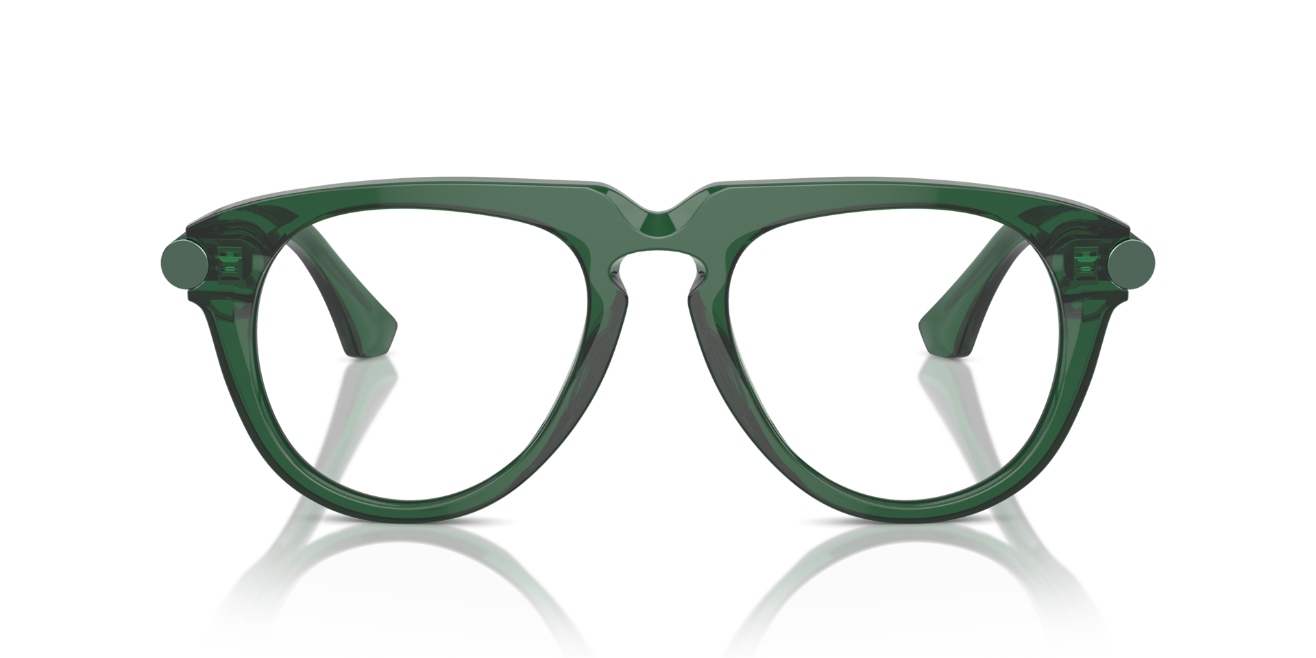 BE2408U Grün AcetatEyeglass Frames von B24, Vorderansicht
