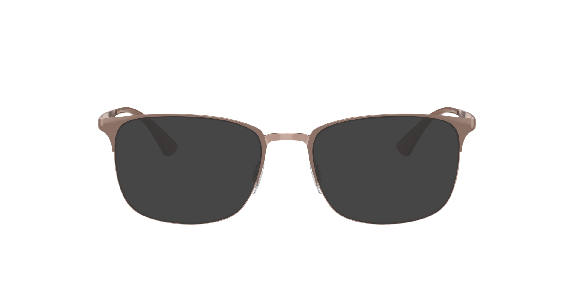 RB6421 Beige op koper MetaalEyeglass Frames van B24, met getinte lenzen