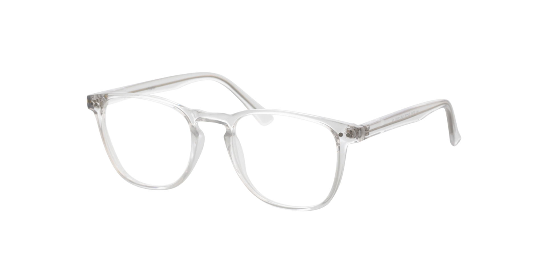 Foster Kristall KunststoffEyeglass Frames von B24, Dreiviertelansicht