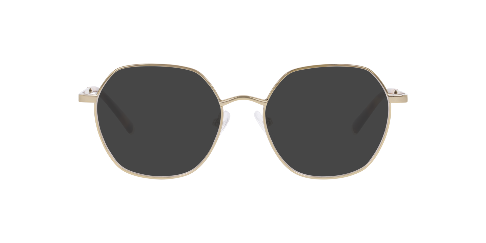 Honolulu Goud MetaalEyeglass Frames van B24, met getinte lenzen