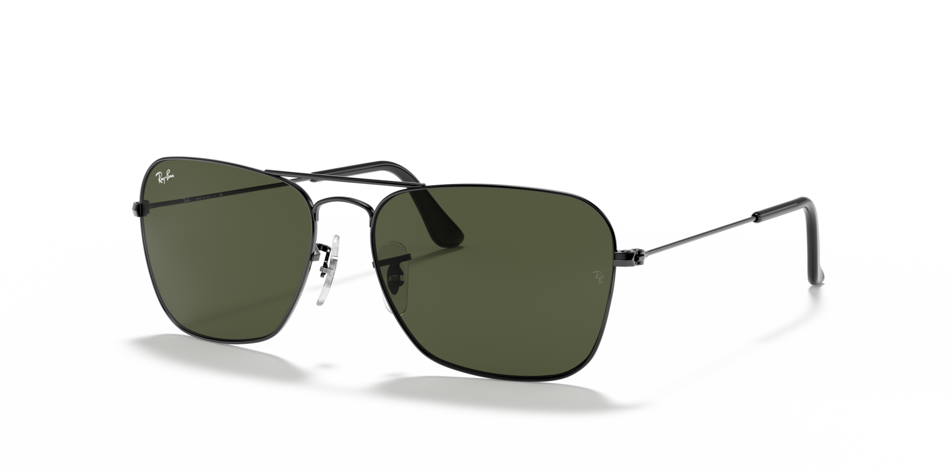 RB3136 Gunmetal MetallSunglass Frames von B24, Dreiviertelansicht