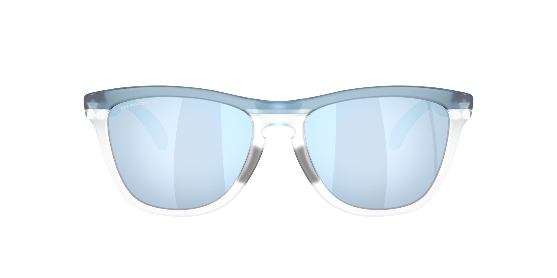 Frogskins™ Range XL Transparent Stonewash & Clear KunststofSunglass Frames van B24, met getinte lenzen