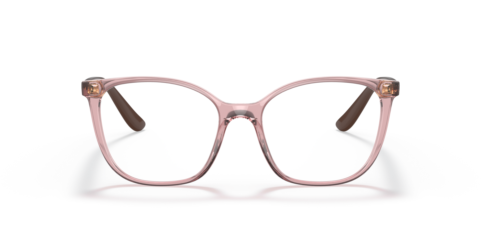 VO5356 Transparent Beige KunststoffEyeglass Frames von B24, Vorderansicht