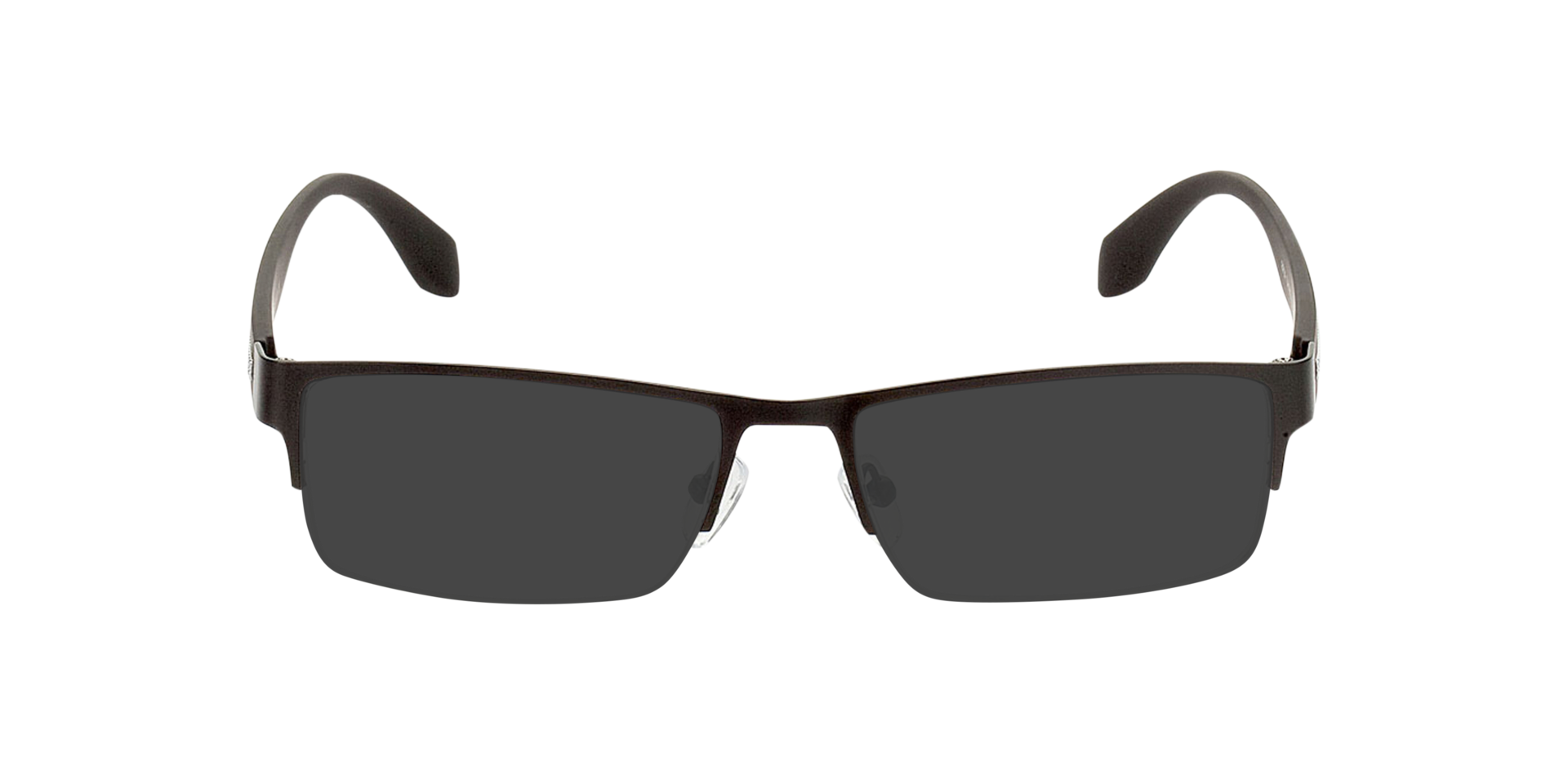 Stanley Schwarz MetallEyeglass Frames von B24, mit getönten Gläsern