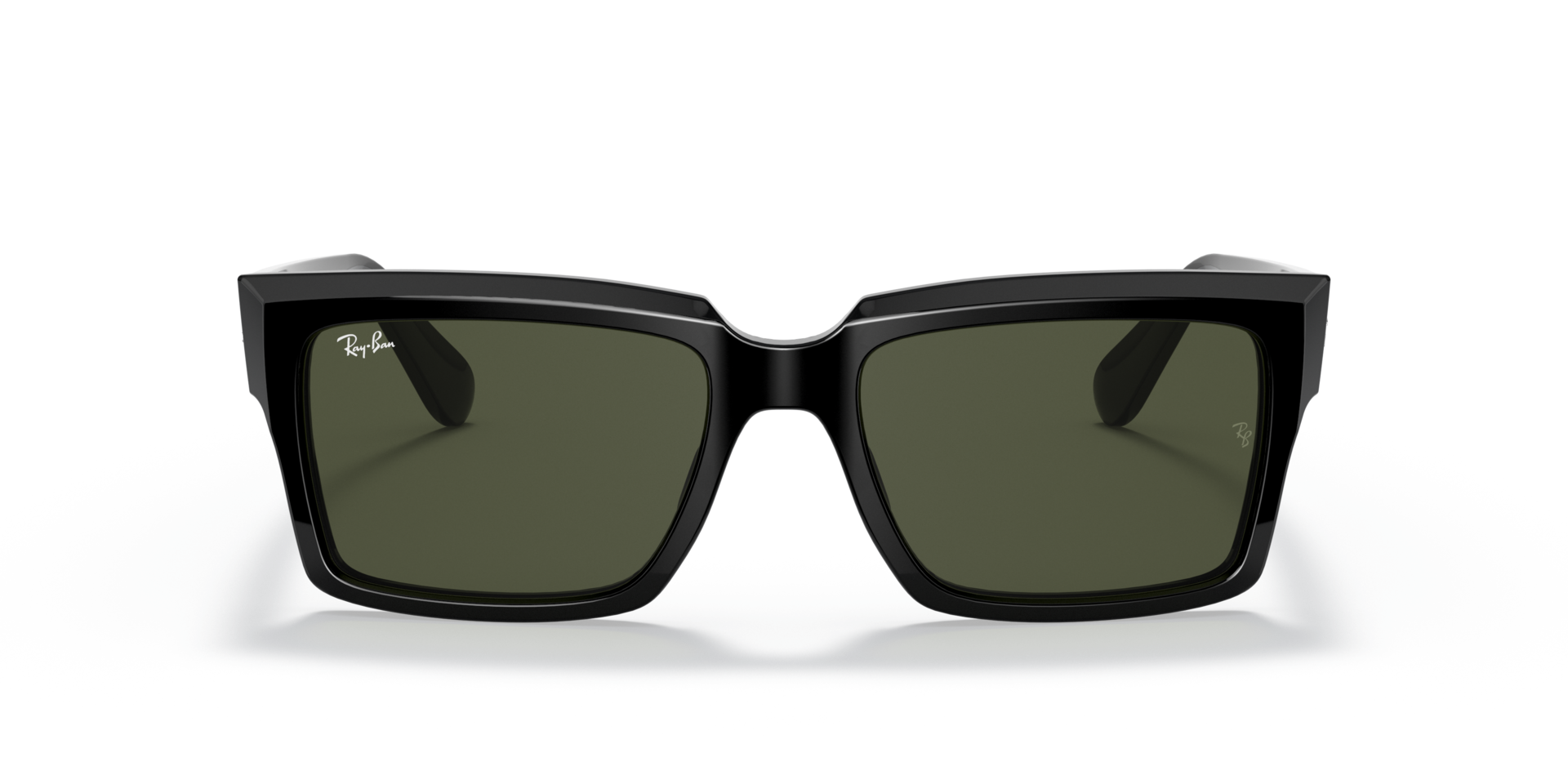RB2191 Zwart AcetaatSunglass Frames van B24, Vooraanzicht