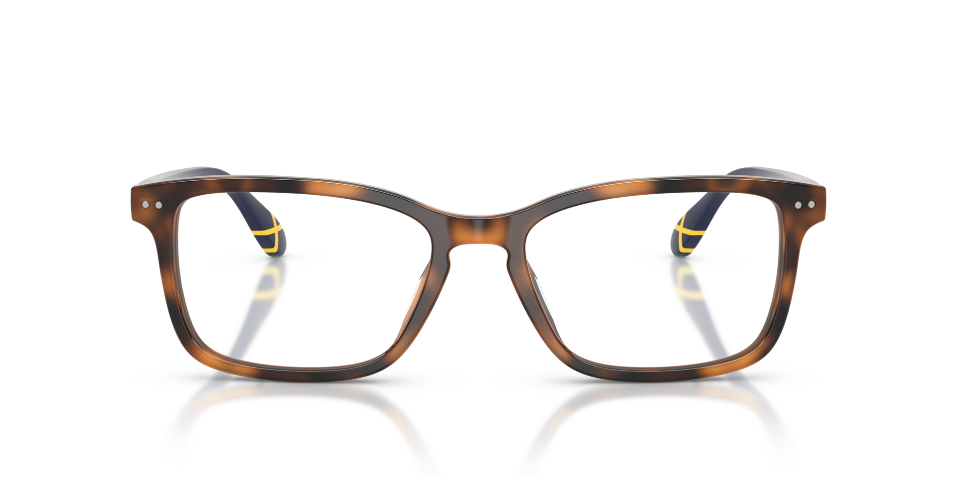 PH2316U Shiny Tortoise AcetaatEyeglass Frames van B24, Vooraanzicht