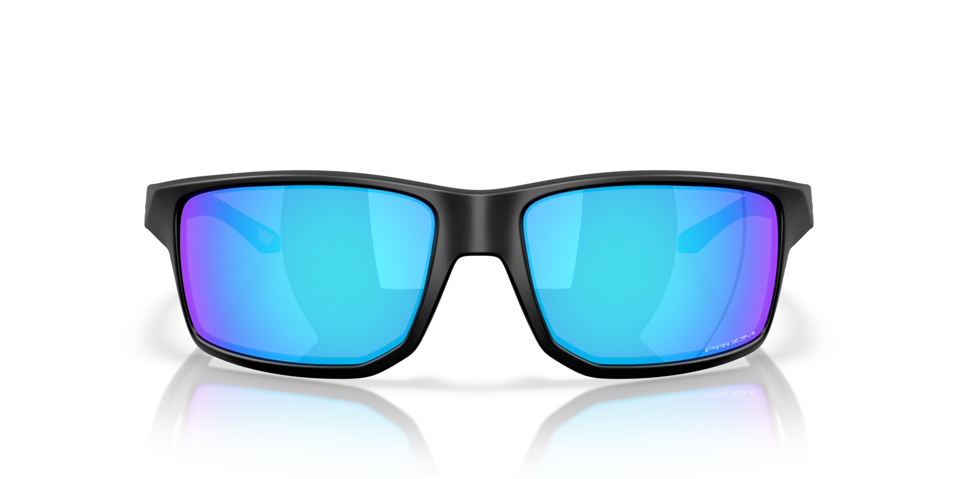 Gibston XL Matt Schwarz KunststoffSunglass Frames von B24, Vorderansicht