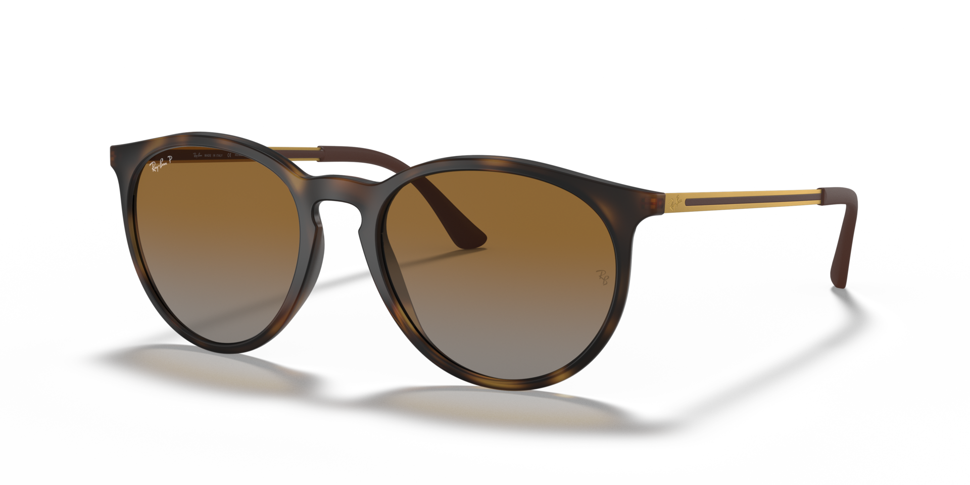 RB4274 Havana KunststofSunglass Frames van B24, Hoekweergave