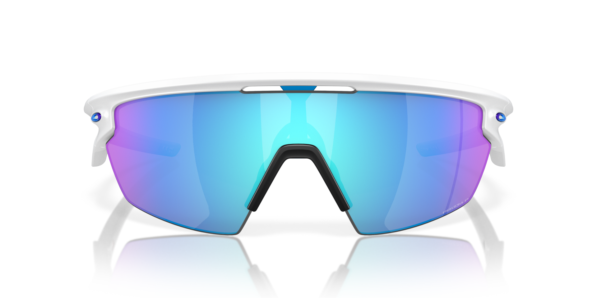 Sphaera™ Matwit KunststofSunglass Frames van B24, Vooraanzicht
