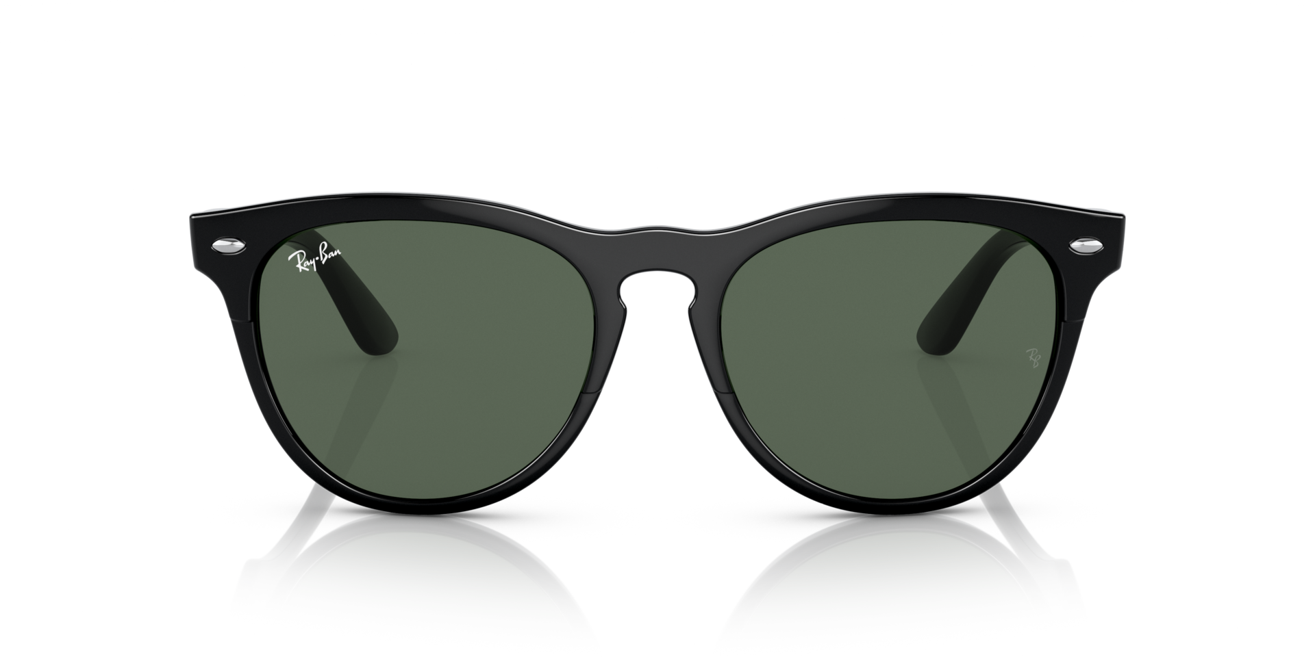 RB4471 Zwart KunststofSunglass Frames van B24, Vooraanzicht