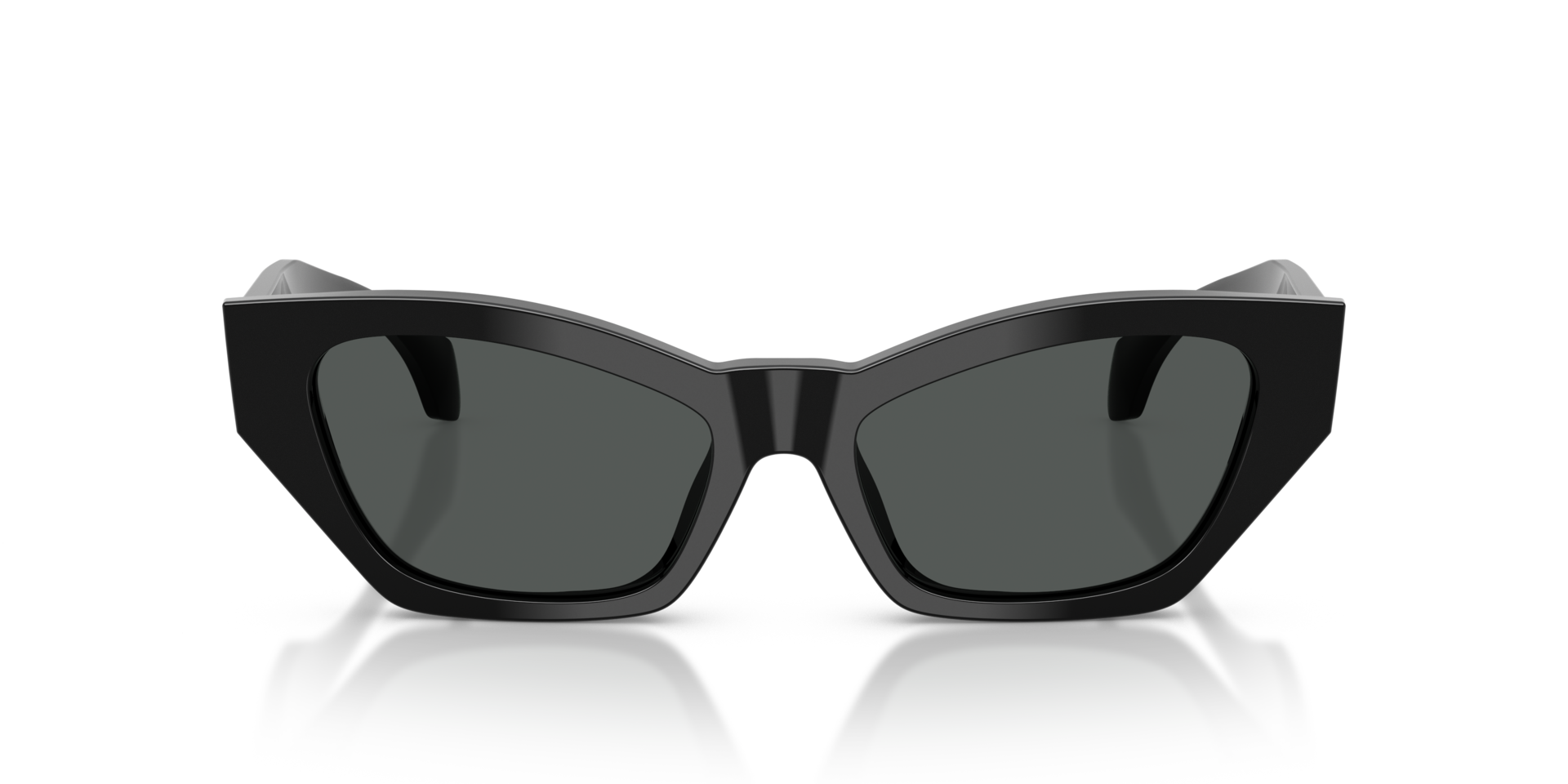 VE4488U Zwart AcetaatSunglass Frames van B24, Vooraanzicht
