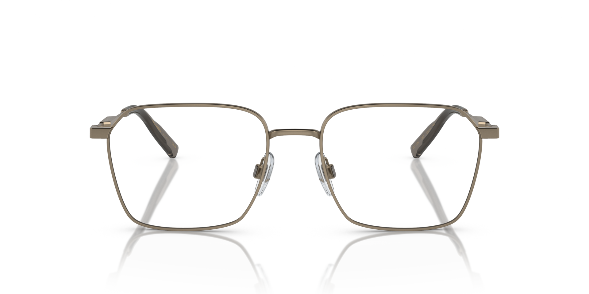 DG1350 Matte Bronze MetaalEyeglass Frames van B24, Vooraanzicht