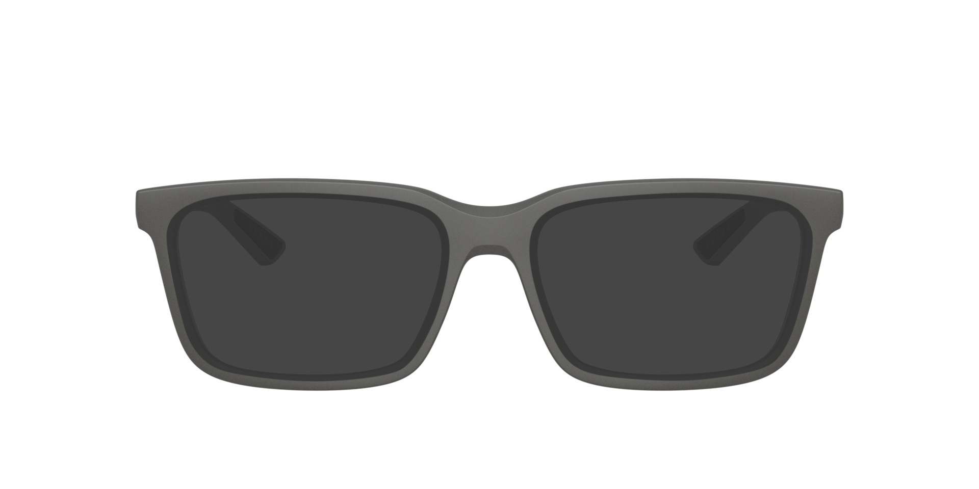 PS 02SV Metal Grey KunststofEyeglass Frames van B24, met getinte lenzen