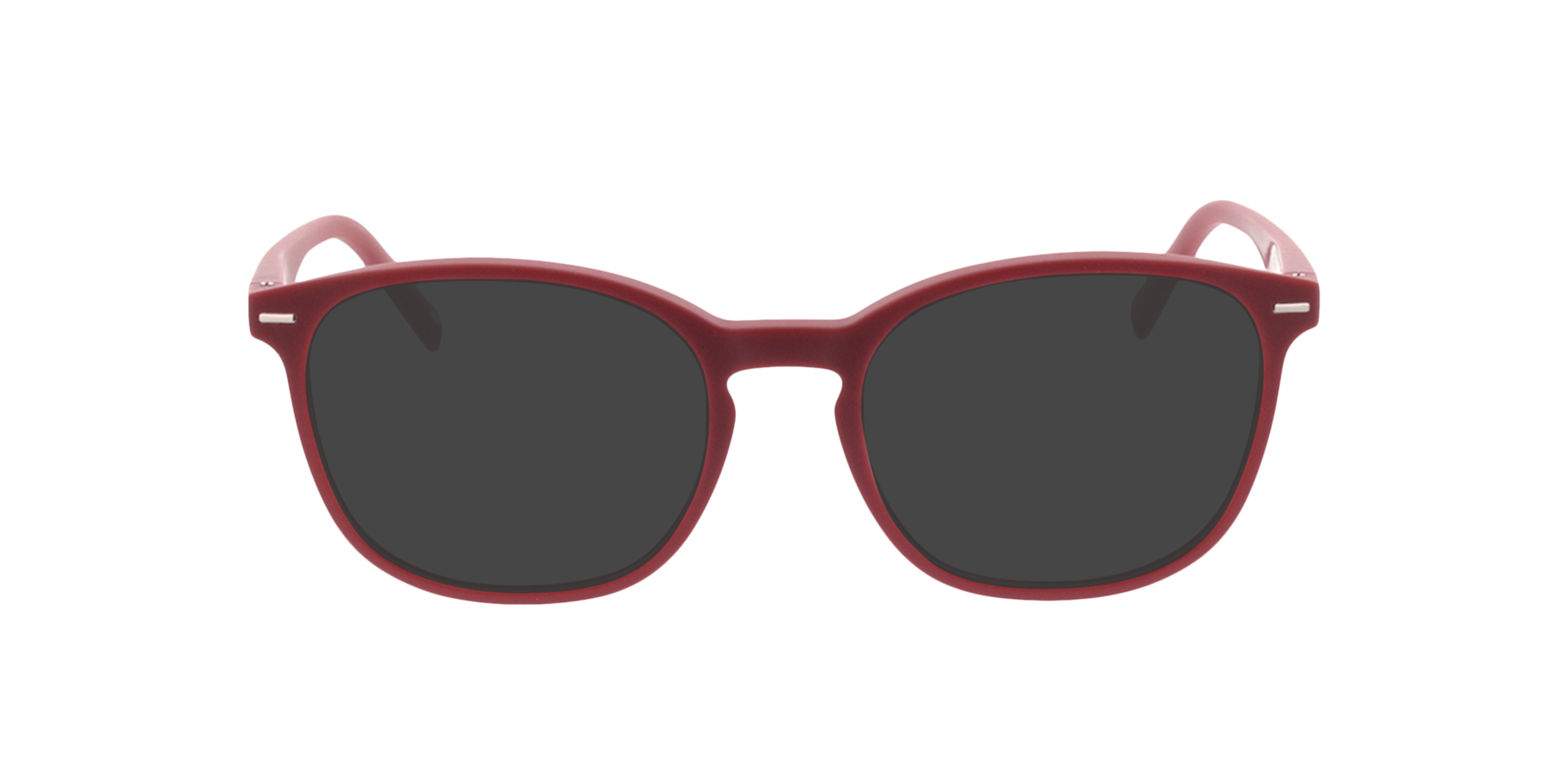 Olea Rot KunststoffEyeglass Frames von B24, mit getönten Gläsern