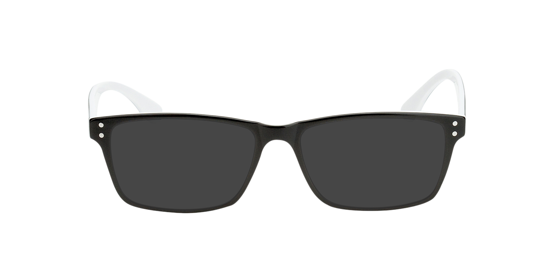 Münichen Schwarz & Weiß AcetatEyeglass Frames von B24, mit getönten Gläsern