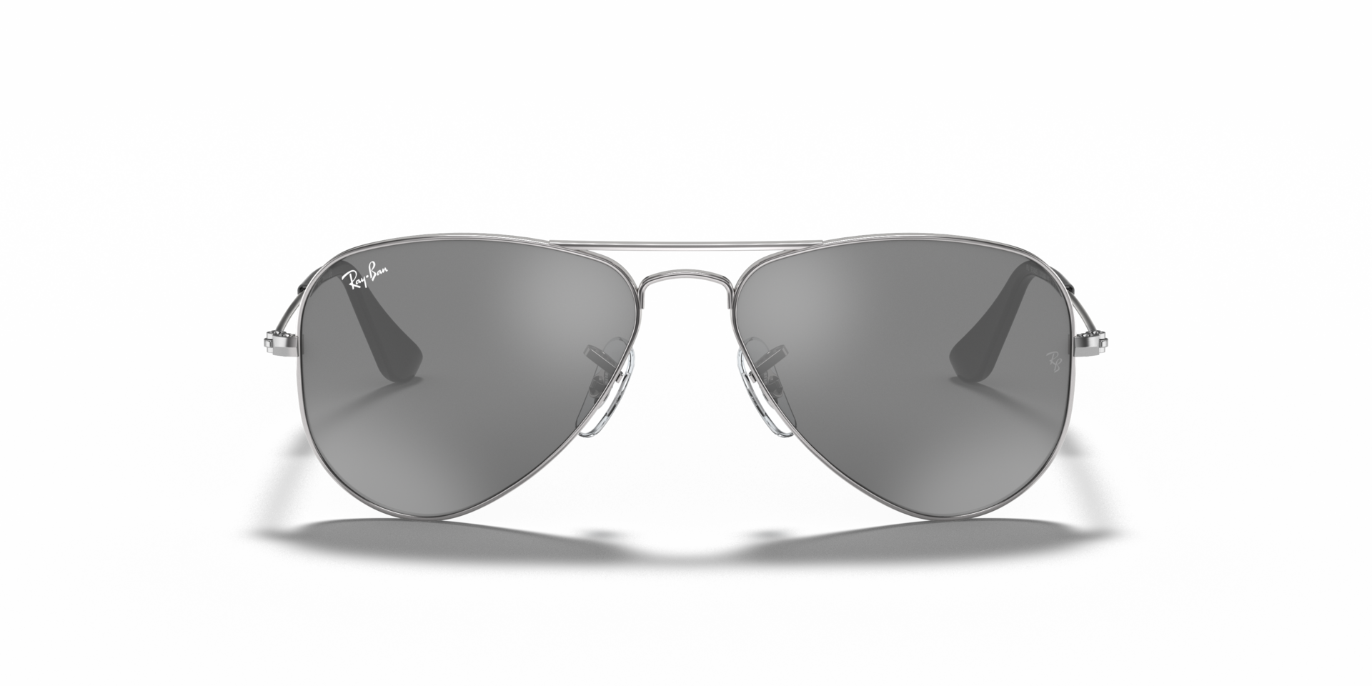 RB9506S Silber MetallSunglass Frames von B24, Vorderansicht