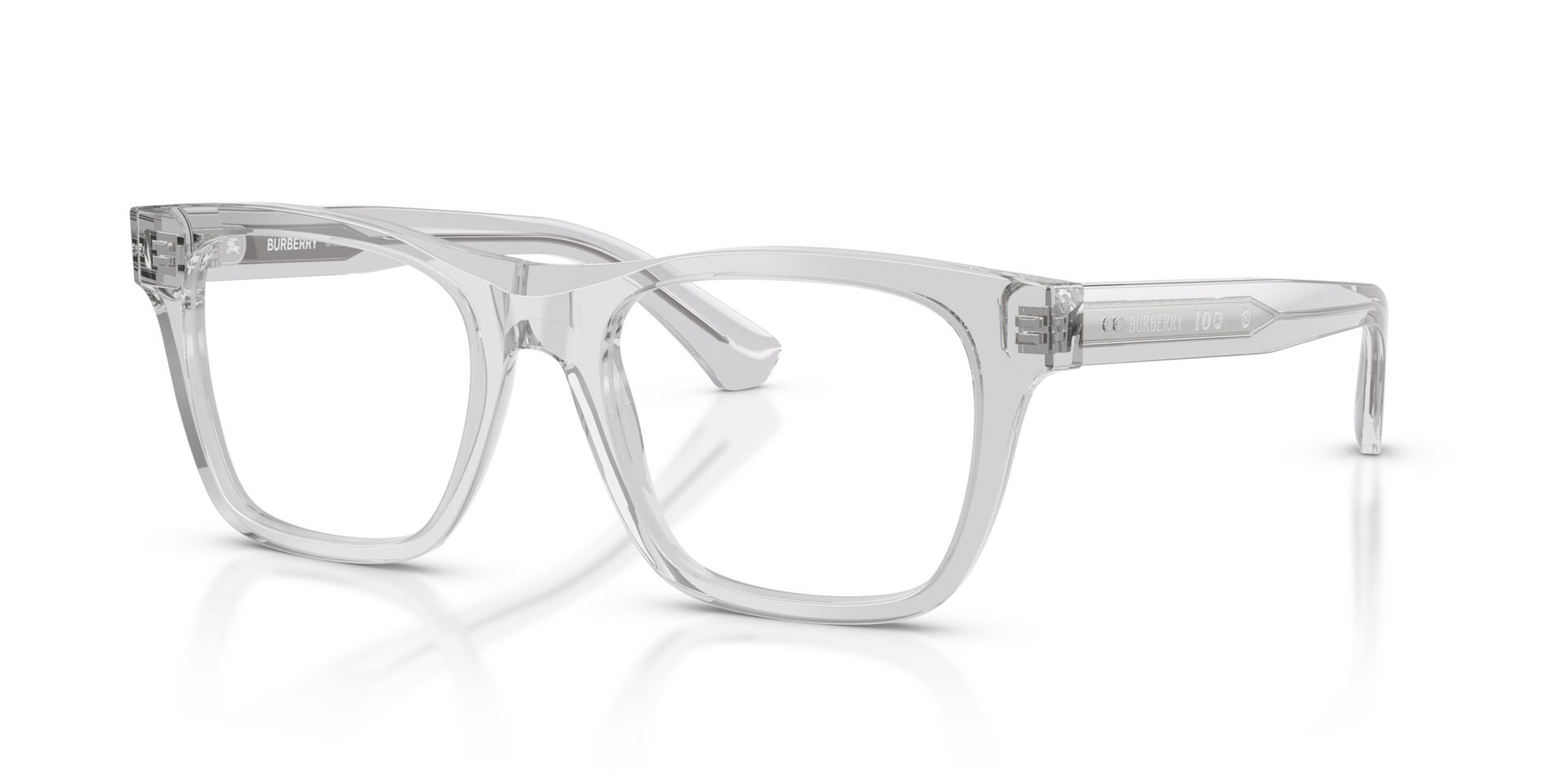 BE2445 Grijs AcetaatEyeglass Frames van B24, Hoekweergave