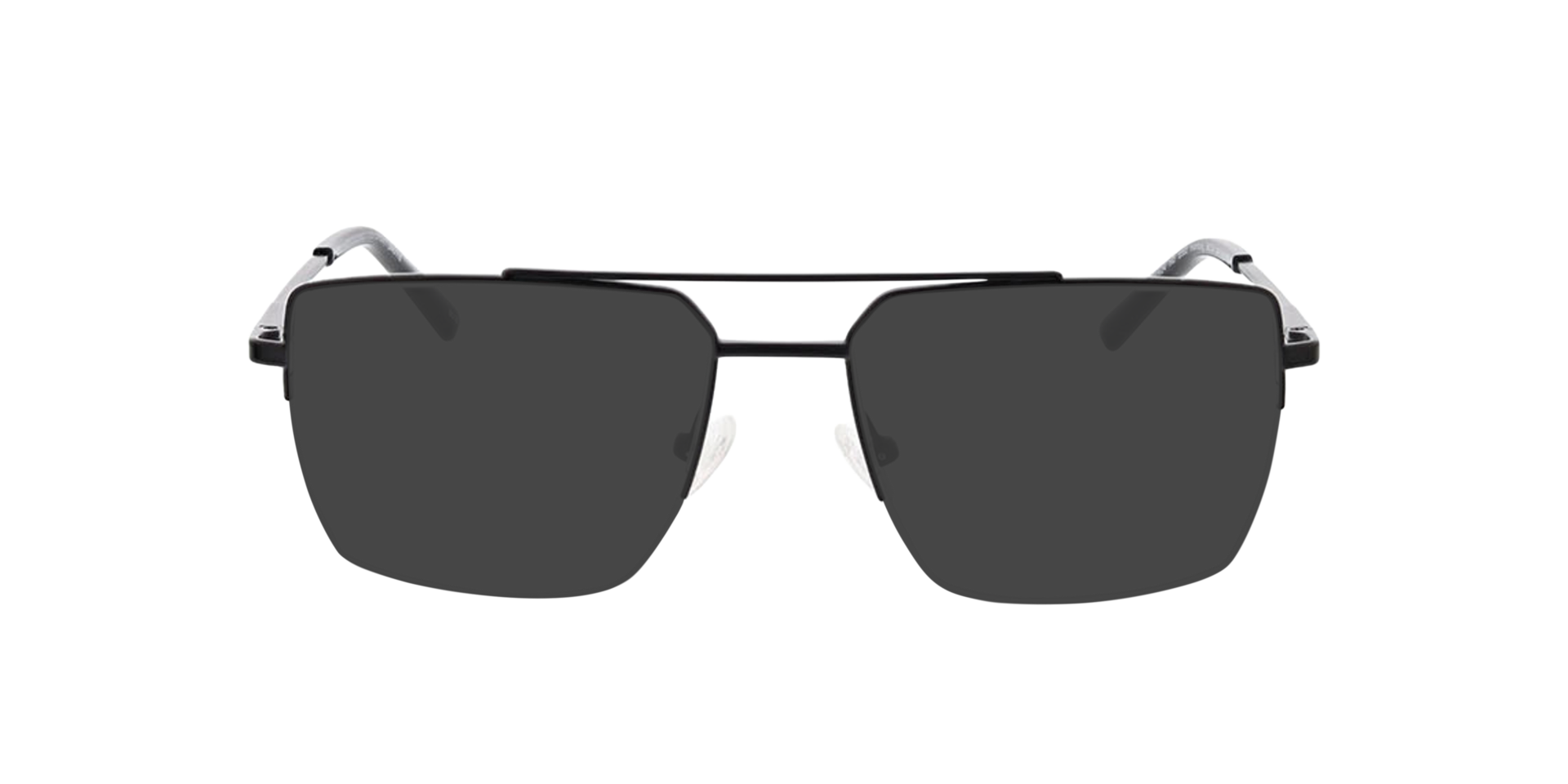 Hamburg Mattschwarz MetallEyeglass Frames von B24, mit getönten Gläsern