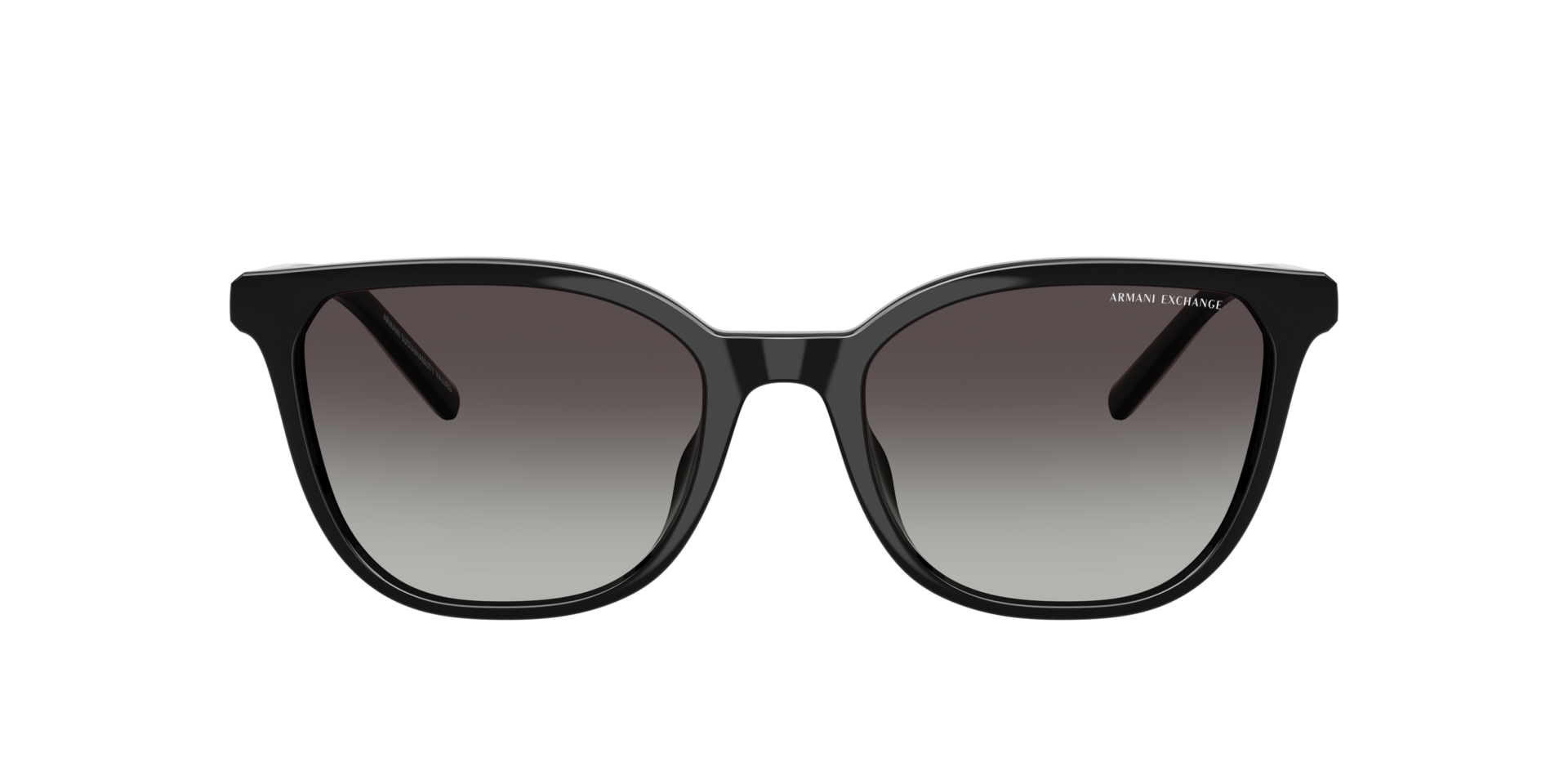 AX4168SU Glanzend zwart KunststofSunglass Frames van B24, met getinte lenzen