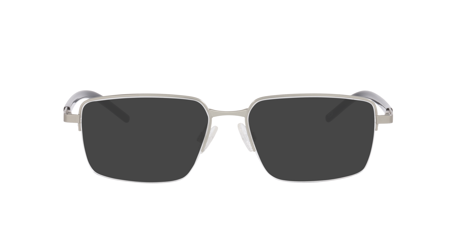 Pu0538O Zilver MetaalEyeglass Frames van B24, met getinte lenzen