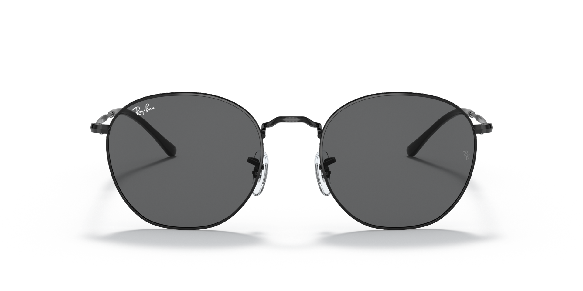 RB3772 Schwarz MetallSunglass Frames von B24, Vorderansicht