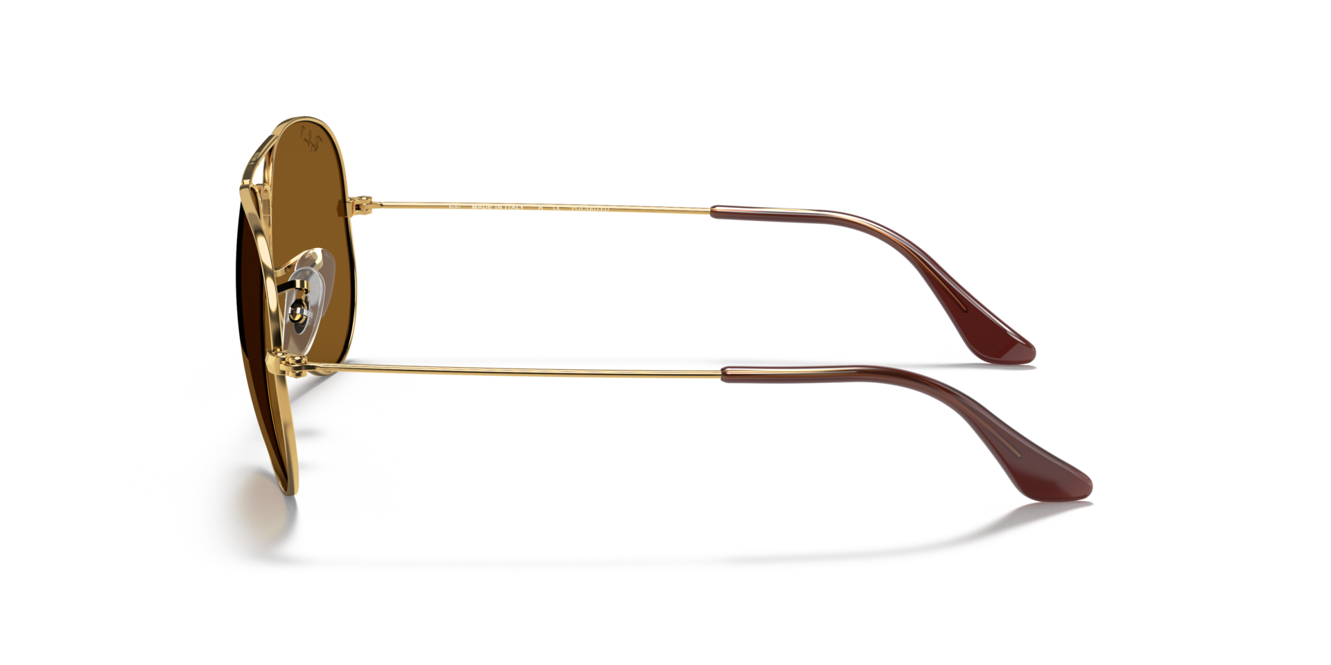 RB3025 Arista Gold MetallSunglass Frames von B24, Seitenansicht
