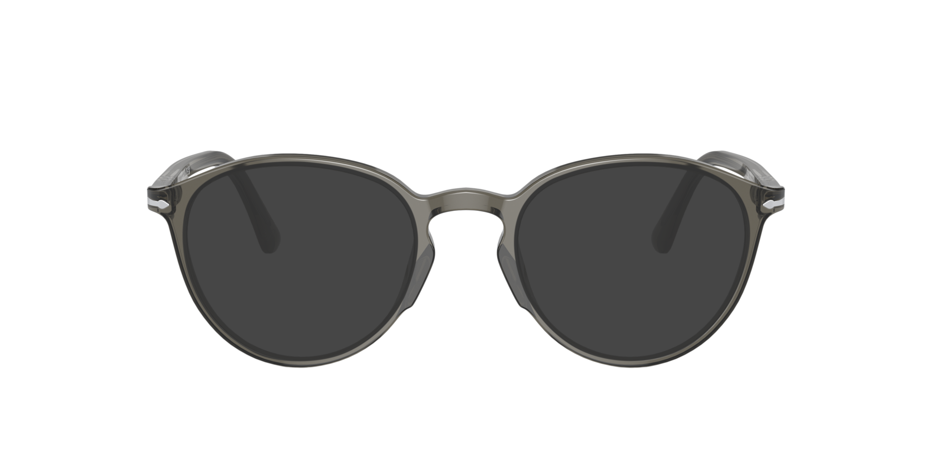 PO3218V Dofgrijs AcetaatEyeglass Frames van B24, met getinte lenzen