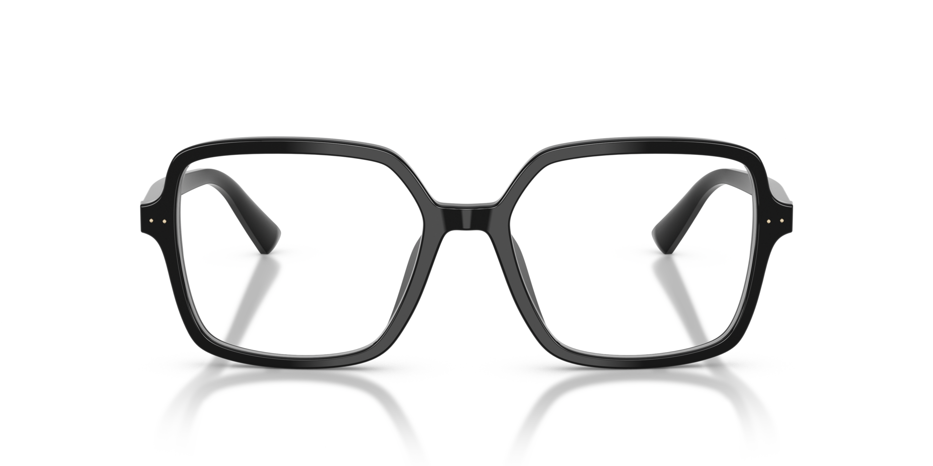 JC3046U Zwart AcetaatEyeglass Frames van B24, Vooraanzicht