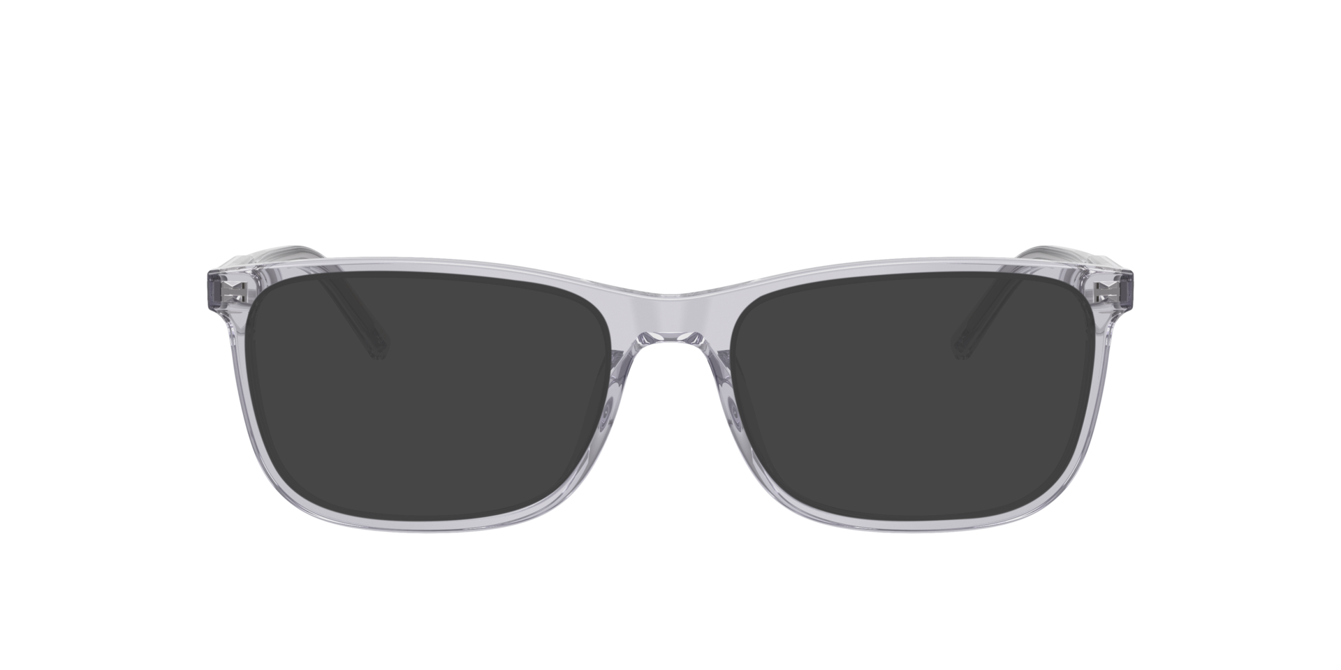 DG3427 Transparant grijs AcetaatEyeglass Frames van B24, met getinte lenzen