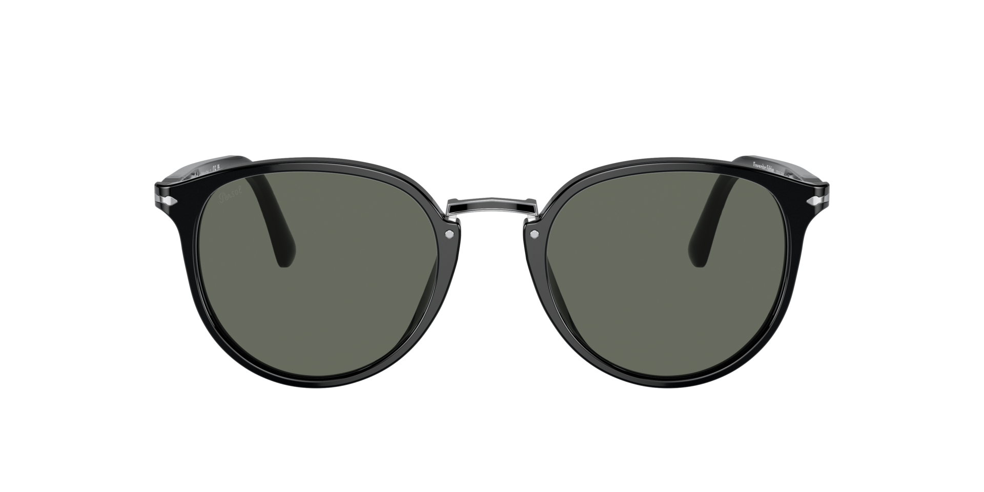PO3210S Zwart AcetaatSunglass Frames van B24, met getinte lenzen